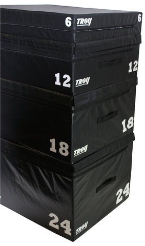 TROY Soft Foam, Stackable Plyo Boxes