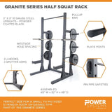 Power Systems Granite Series Half Squat Rack