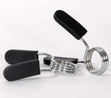 TROY 2” EZ-on Spring Olympic Collar with Rubber Grip