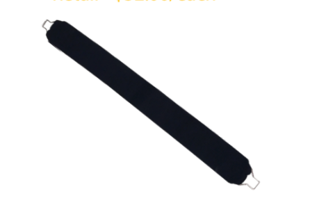 DUAL ATTACHMENT LONG STRAP (4"WIDE) WITH SQUARE-RING