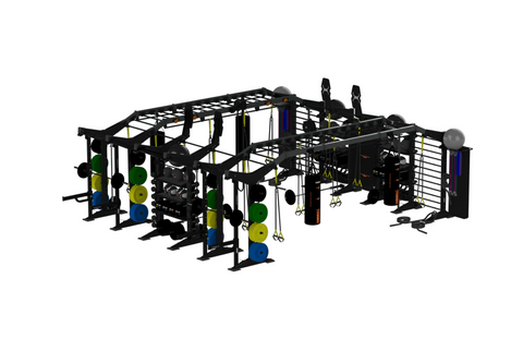 TORQUE Fitness X-CREATE 10-Module 23 Ft.Functional Bridge X1 Package