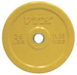 VTX Troy Olympic 2" Solid Bumper Plates