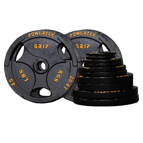 Powertec Olympic Plate 345 lbs. set