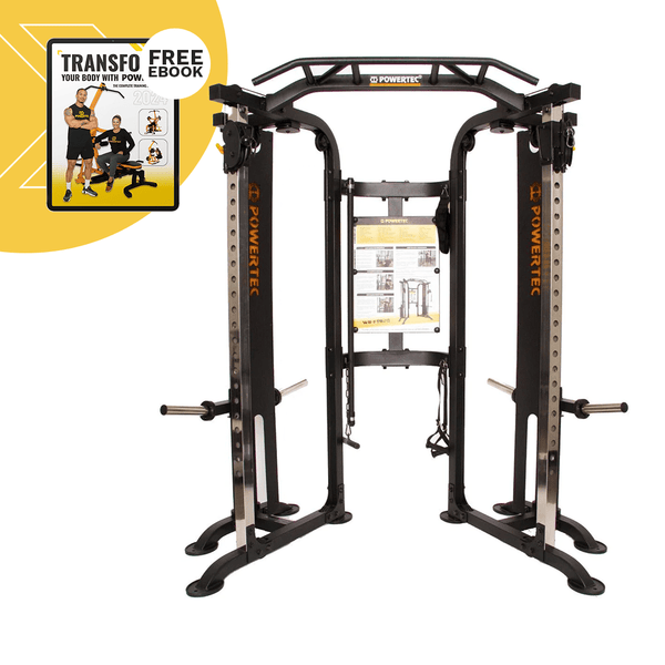Powertec Functional Trainer Deluxe - Black WB-FTD20