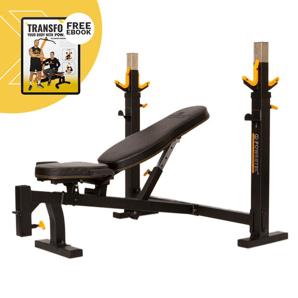 Powertec Olympic Bench - Black WB-OB20