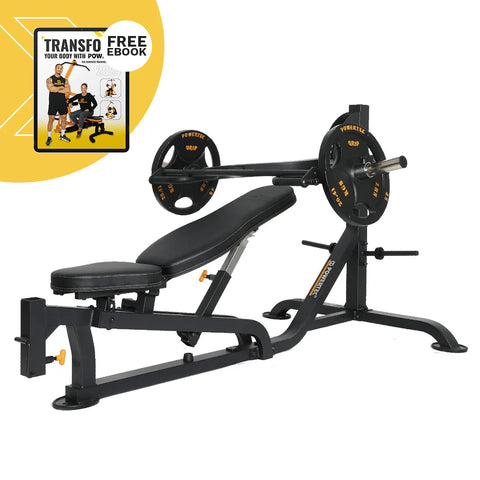 Powertec Multi Press w/ISO Arm - Black WB-MP20
