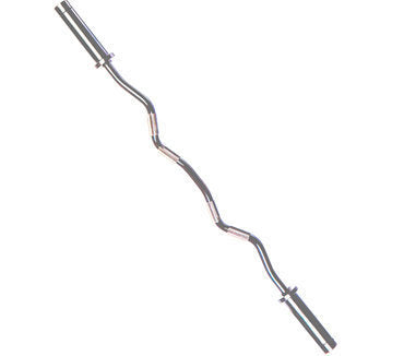 TROY Commercial Olympic Curl Bar (Chrome)