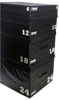 TROY Soft Foam, Stackable Plyo Boxes Pack