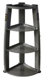 VTX Troy Vertical Kettlebell Rack with 4 Hooks and Accessory Tray
