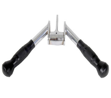 Troy USA - Triceps Press Down V Bar with Swivel and Rubber Grips