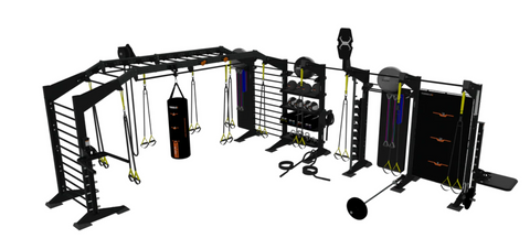 TORQUE Fitness X-CREATE 6-Module 19 Ft. Functional Bridge X1 Package