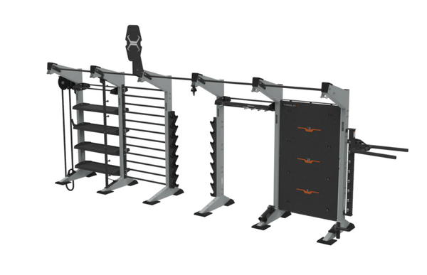 Torque X Create 5 Module Rack TORQUE Fitness X-CREATE 5-Module Functional Wall X1 Package
