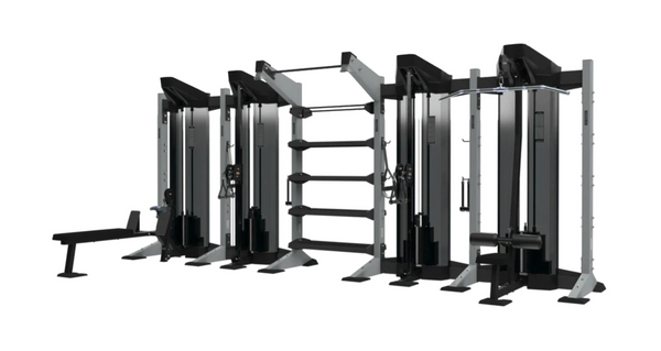 Torque X Create 5 Module Rack TORQUE Fitness X-CREATE 5-Module X-Select Wall X1 Package