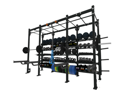 TORQUE Fitness FOOT 14x4 Monkey Bar Storage Rack