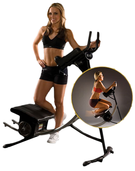 Ab Coaster Black - Home Gym & Fitness Equipment